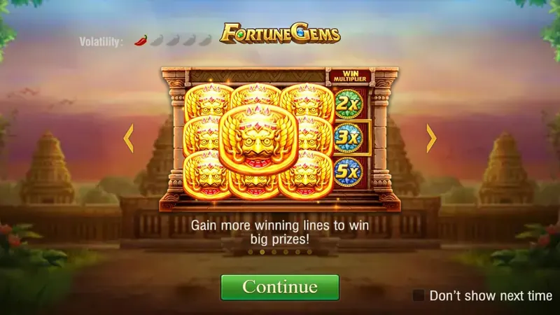 Fortune Gems slot by JILI – game screen Fortune Gems slot by JILI – game screen